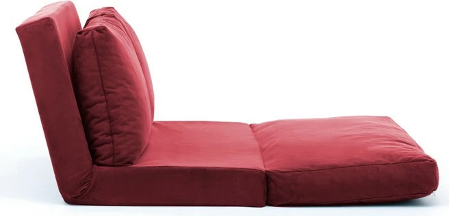 Divan-krevat 2 vende, Atelier del Sofa, Taida, ngjyrë e kuqe e errët