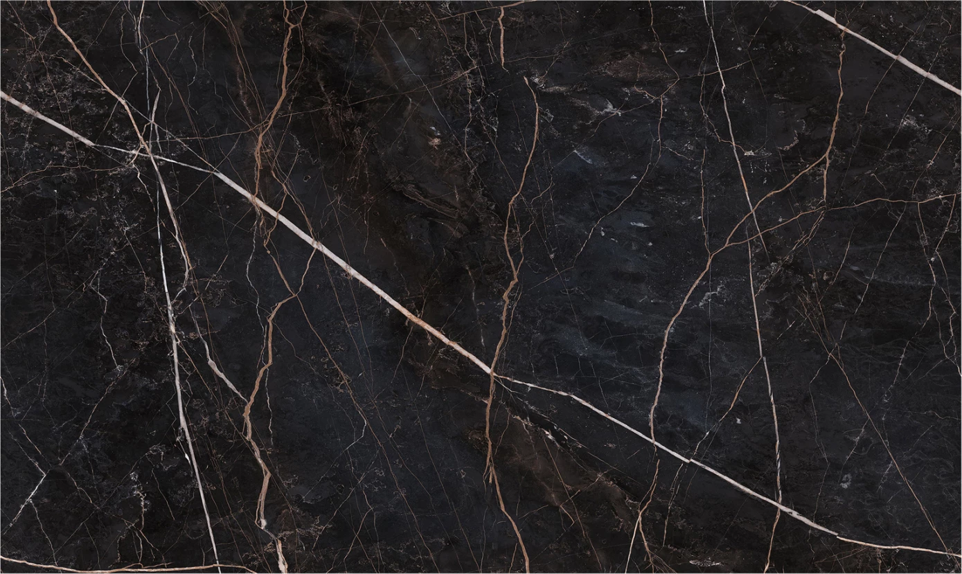 Sipërfaqe tavoline HPL, mermer i zi, drejtkëndëshe, 120x80cm