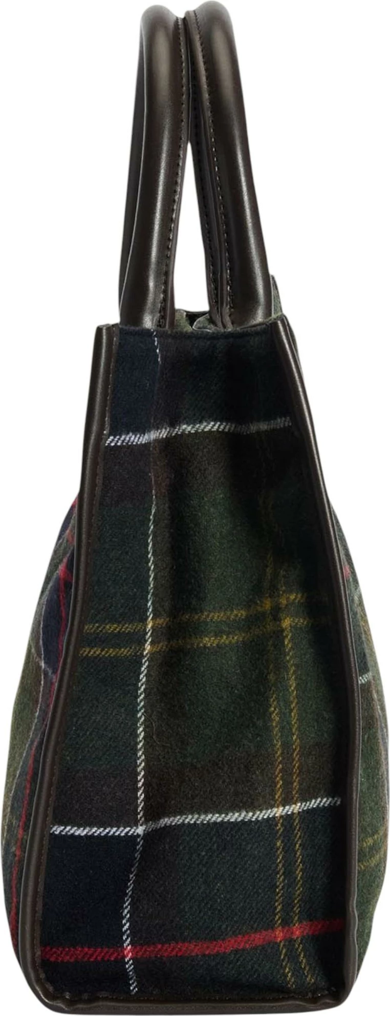 Çantë tote femra Barbour Barrhill Tartan LBA0423, jeshile e errët