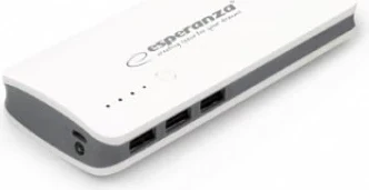 Esperanza EMP106WE Radium power bank Grey,White 8000 mAh