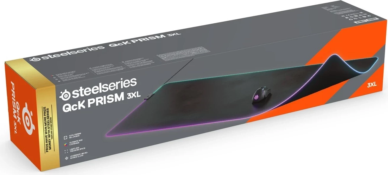 Mauspad SteelSeries QcK Prism Cloth, 3XL