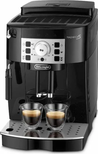 Makinë espresso automatike DeLonghi Magnifica S ECAM 22.115.B 1.8L 15 bar 1450W me mulli dhe frother, e zezë