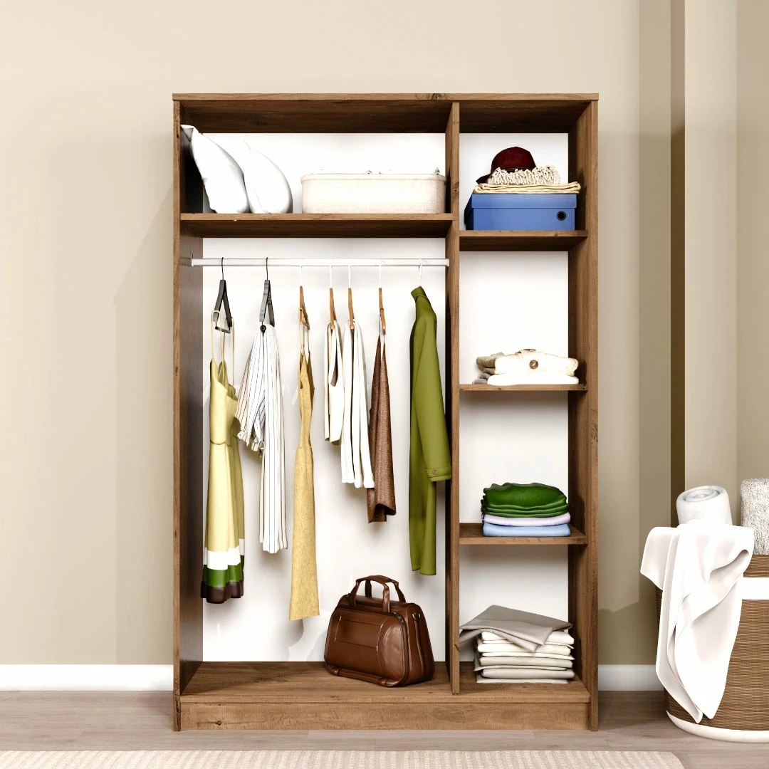 Dollap rrobash, ngjyrë Atlantic Pine, Skye Decor, Kardelen 1600-119