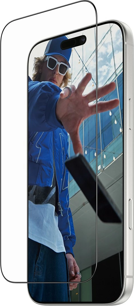 Mbrojtës ekrani PanzerGlass iPhone 17 Pro Max, kornizë e zezë