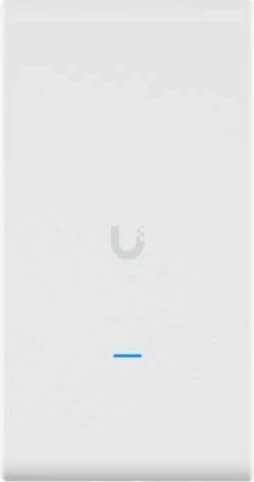 Pikë aksesi Wi‑Fi, Ubiquiti, U6 Mesh Pro (U6-Mesh-Pro), Wi‑Fi 6 dual‑band 2.4/5 GHz 4 rrjedha, PoE GbE, e brendshme/jashtme, e bardhë, me PoE adapter