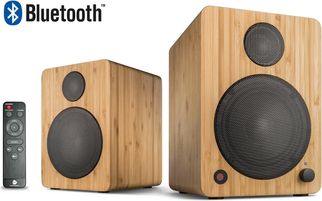 Sistem zëri Wavemaster CUBE MINI NEO, 2.0 kanale, Bluetooth, 36W, Bamboo