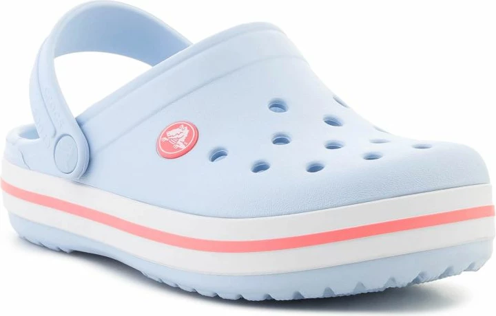 Sandale fëmijësh Crocs Crocband Kids Clog 207006-4XQ, blue frost/guava