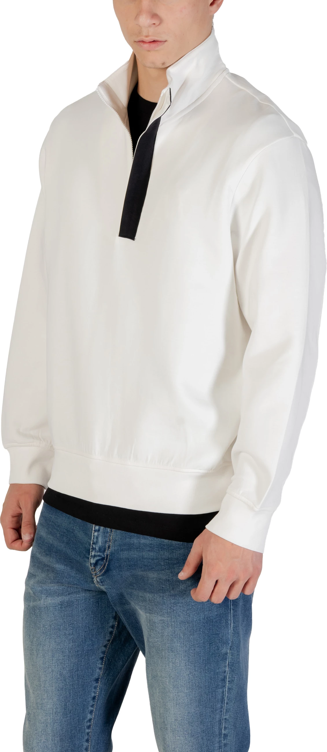 Duks për meshkuj Armani Exchange XM001295 AF10818, krem [Madhësia: S]