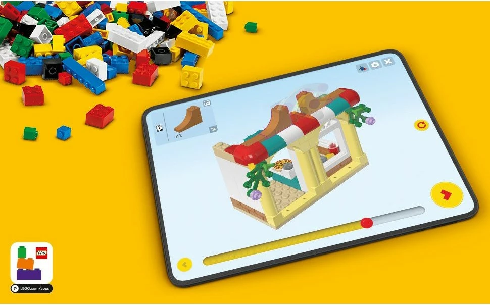 Set ndërtimi LEGO Creator 3in1 Main Street, 1459 pjesë, shumëngjyrësh