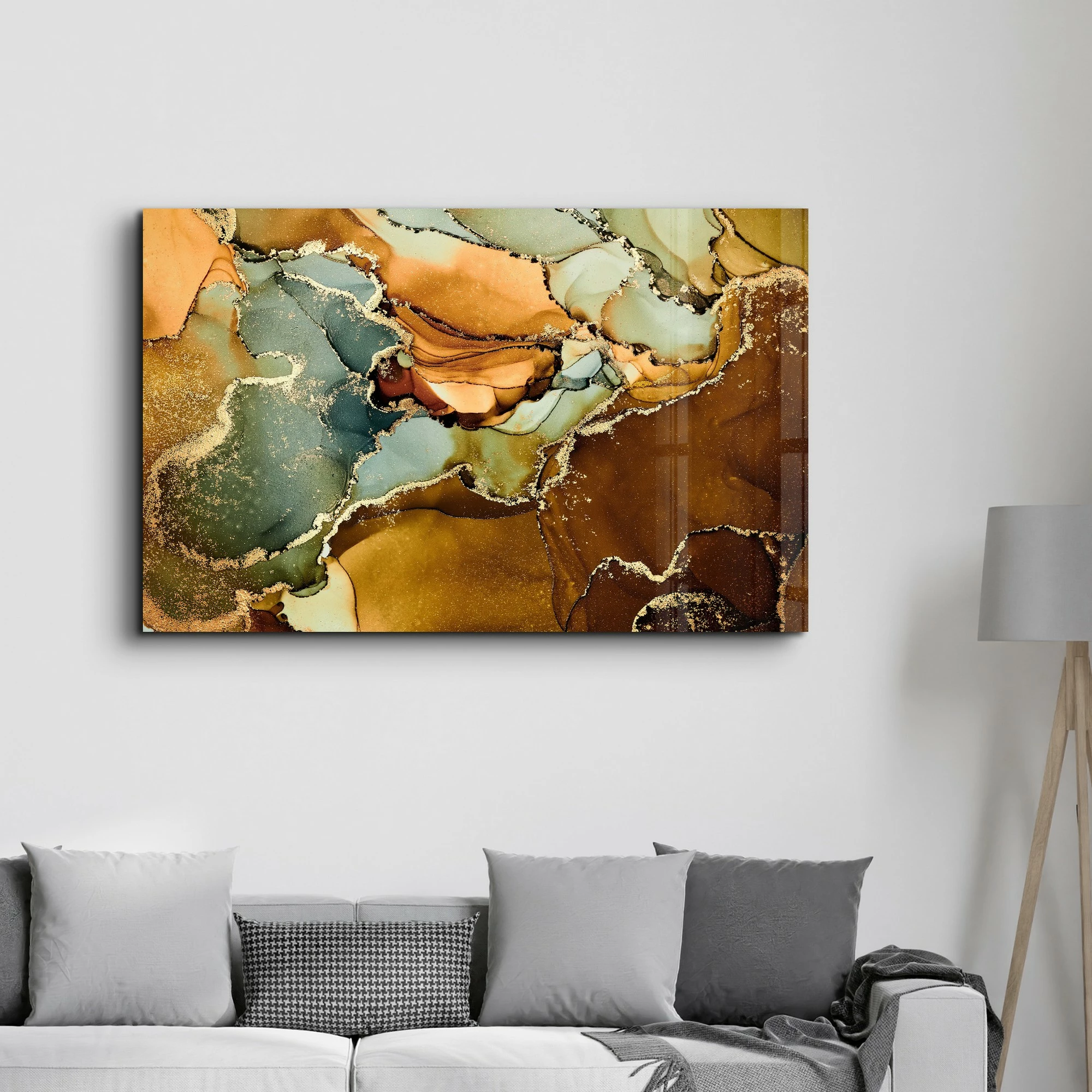 Pikturë dekorative prej xhami të temperuar, Wallity SPR-1350, 70x110cm