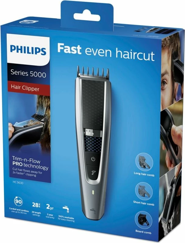 Makineri qethëse Philips HC5630/15, gri
