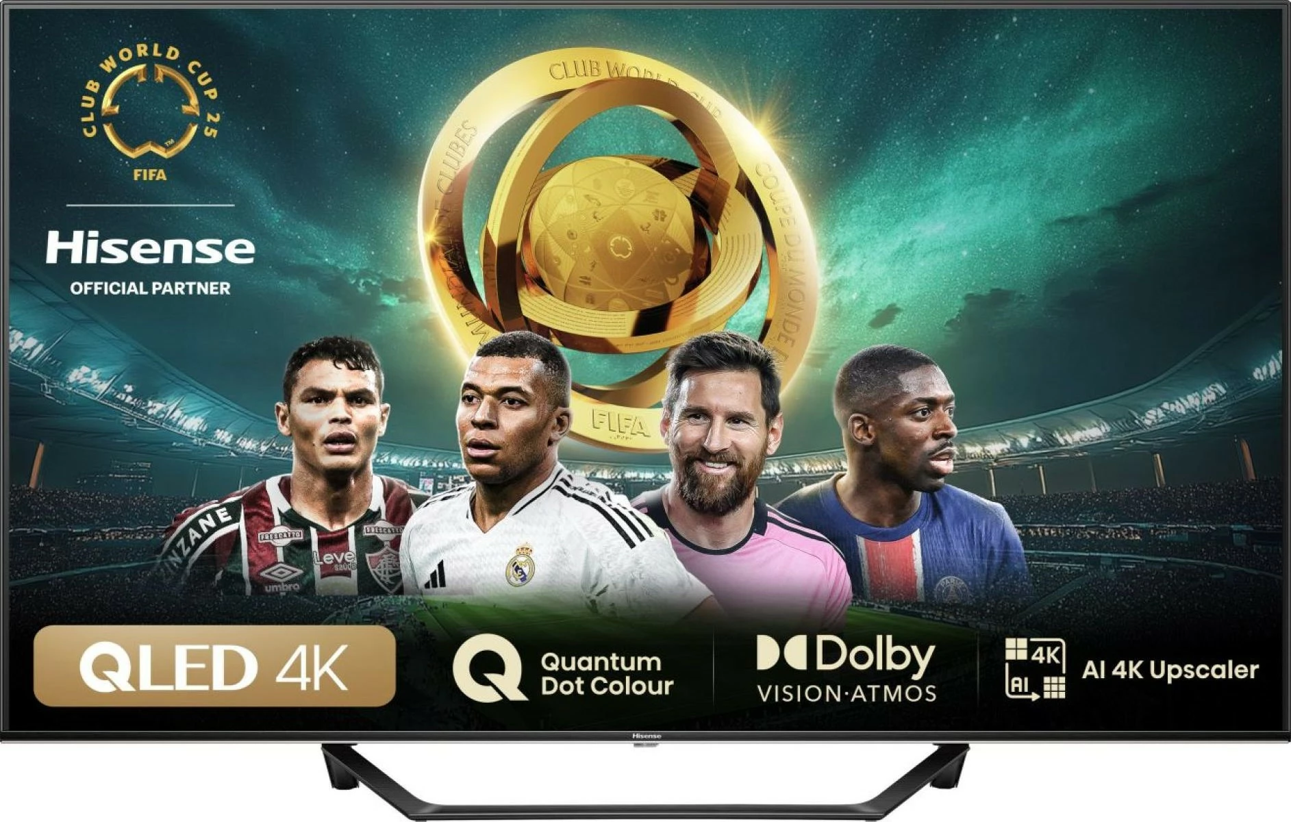 QLED TV Hisense 43A7NQ, 43 inç, 4K, Smart TV, gri