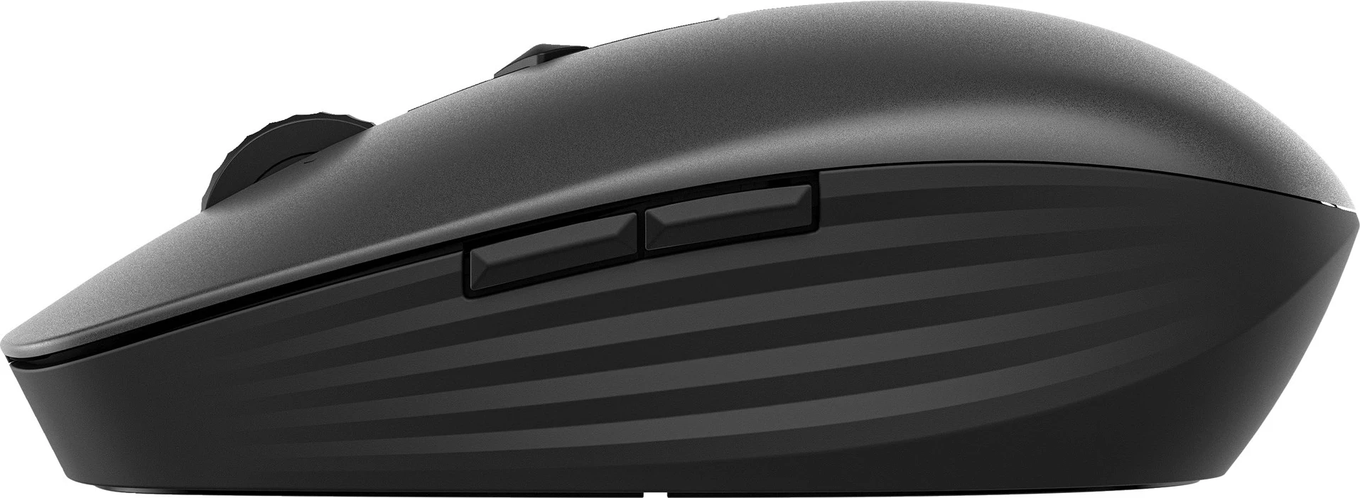 Maus HP 710 i rikarikueshëm, i qetë, i zi