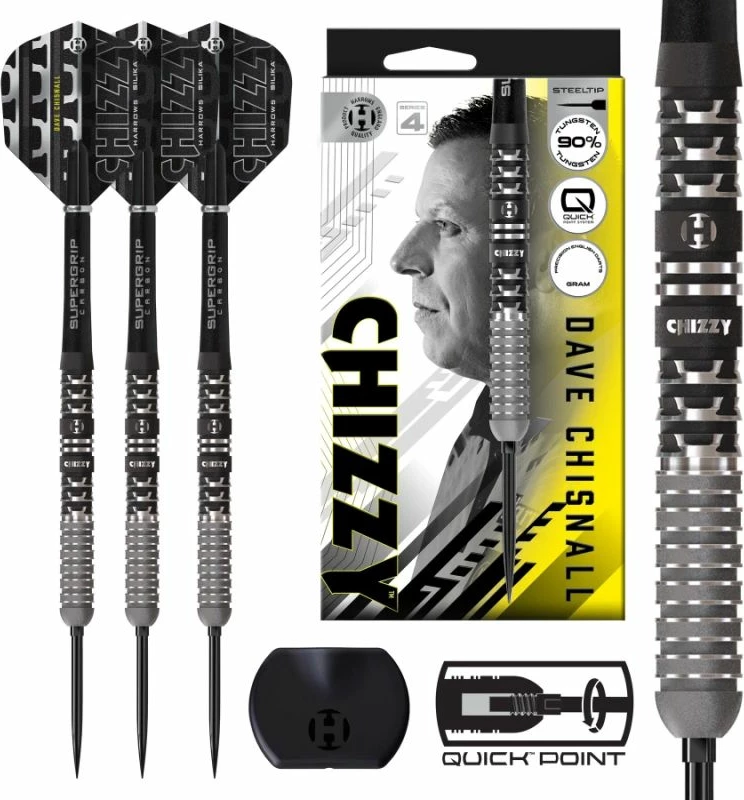 Shigjeta steeltip Harrows për meshkuj, Chizzy Series 4