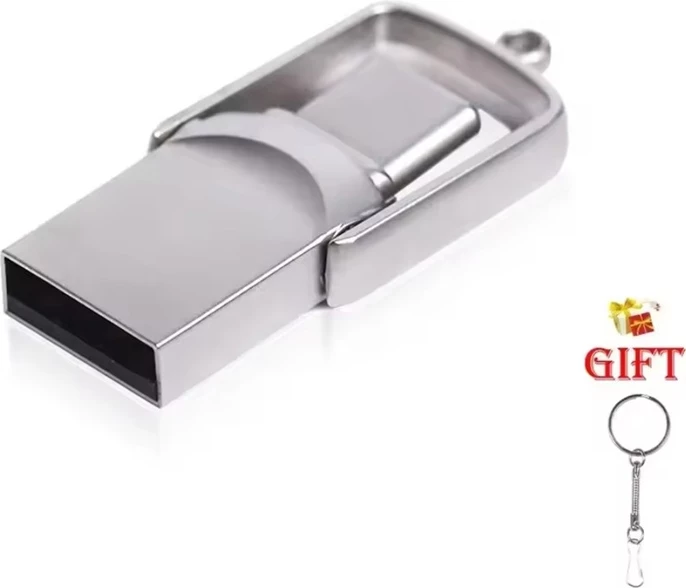 USB Flash Drive 32GB 2-në-1 Type-C & USB-A për Transfer të Shpejtë