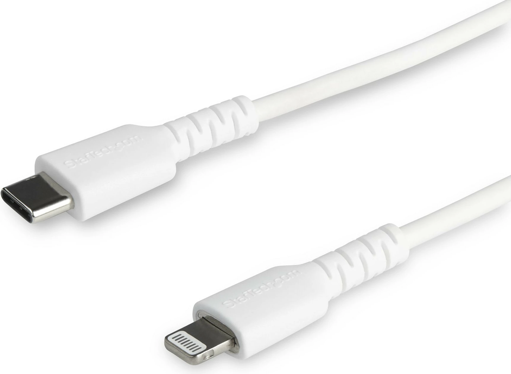 Kabllo USB-C në Lightning StarTech RUSBCLTMM1MW, 1m, MFi Certified, e bardhë