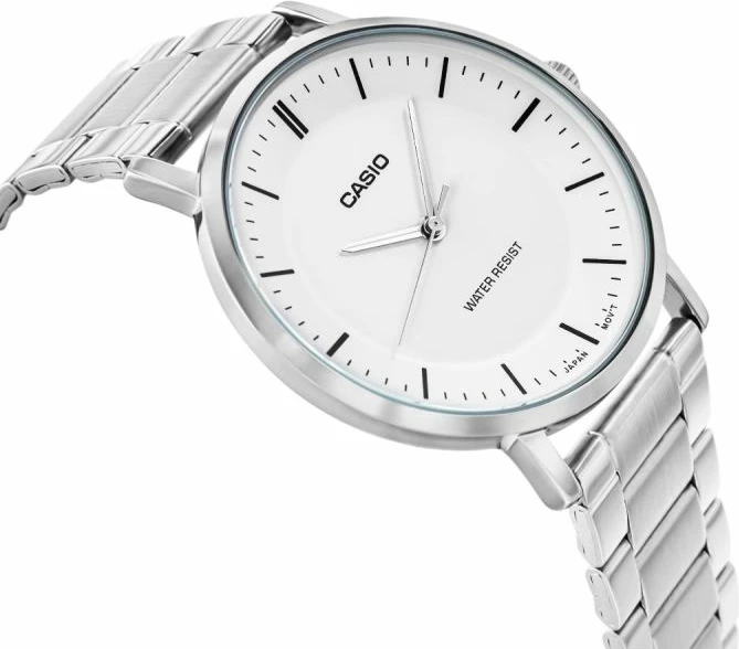 Orë dore për meshkuj CASIO, argjend