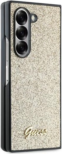 Mbështjellës Guess 4G Glitter Script për Samsung Galaxy Z Fold 6, Ari