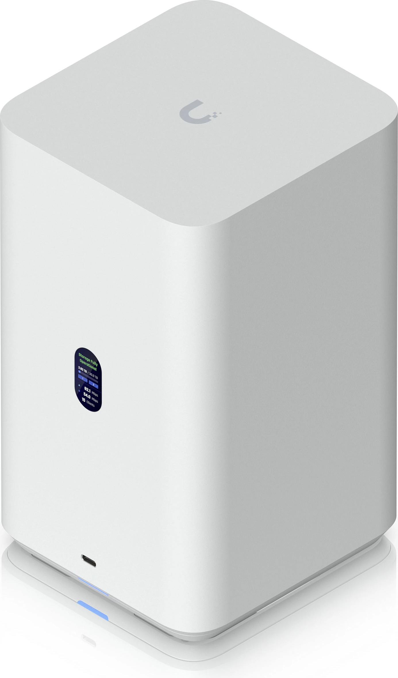 NAS Ubiquiti UNAS-2-W, 2-bay, 4GB RAM, 2.5GbE, i bardhë