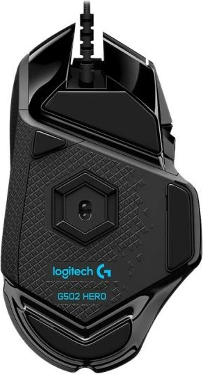 Maus lojrash Logitech G502 HERO USB 25,600 DPI 11 butona peshë e rregullueshme RGB 910-005470 zi