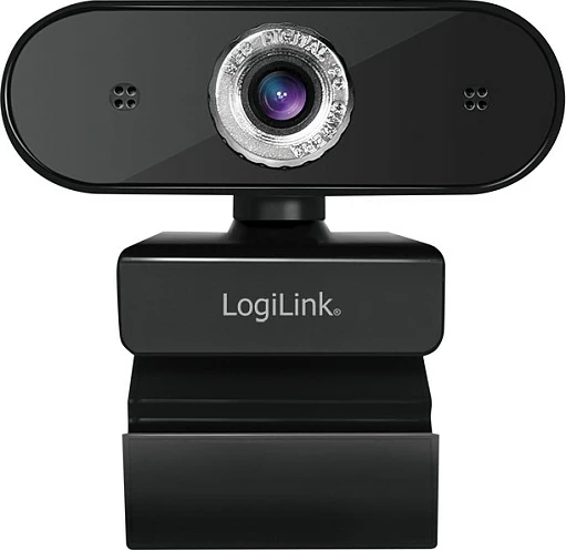 Webkamerë LogiLink HD USB 1280x720 me mikrofon, e zezë
