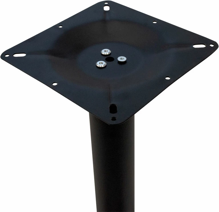 Baza e tavolinës për bar, lartësi mesatare, Poise,, hekur i derdhur, katër këmbë, e zezë, 62x62x94cm