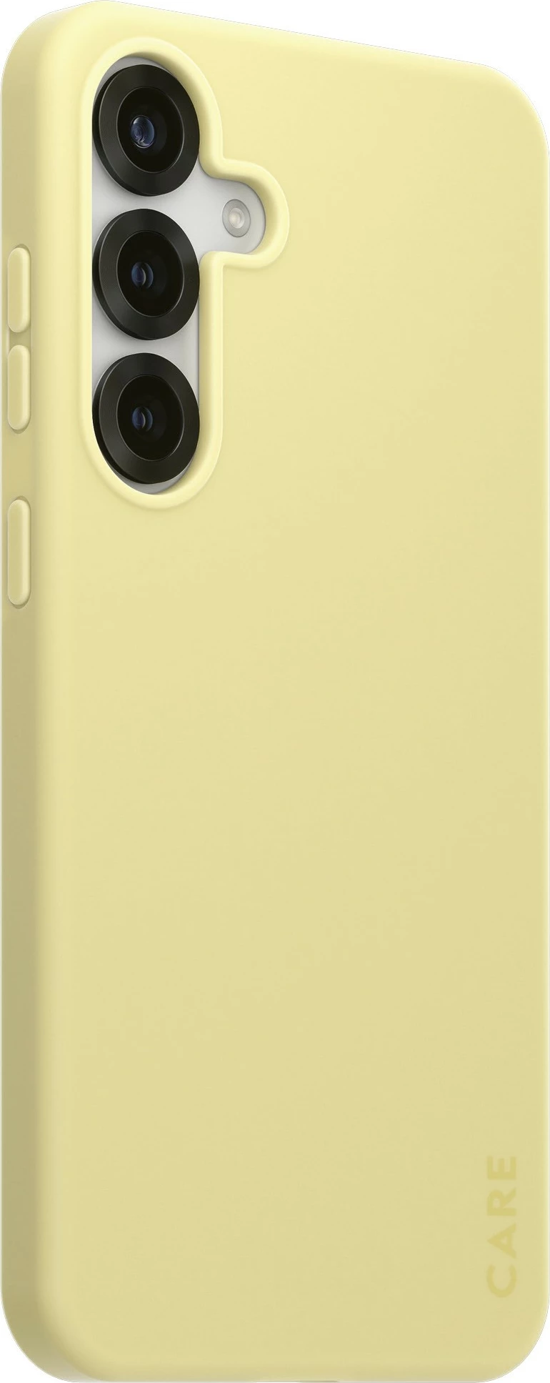 Mbështjellës PanzerGlass CARE për Samsung Galaxy S25 Plus, silikon, Chardonnay, e verdhë