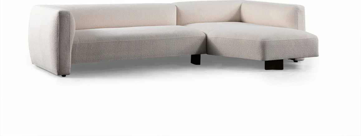 Këndore Rena, e bardhë, Atelier del Sofa, kënd i djathtë