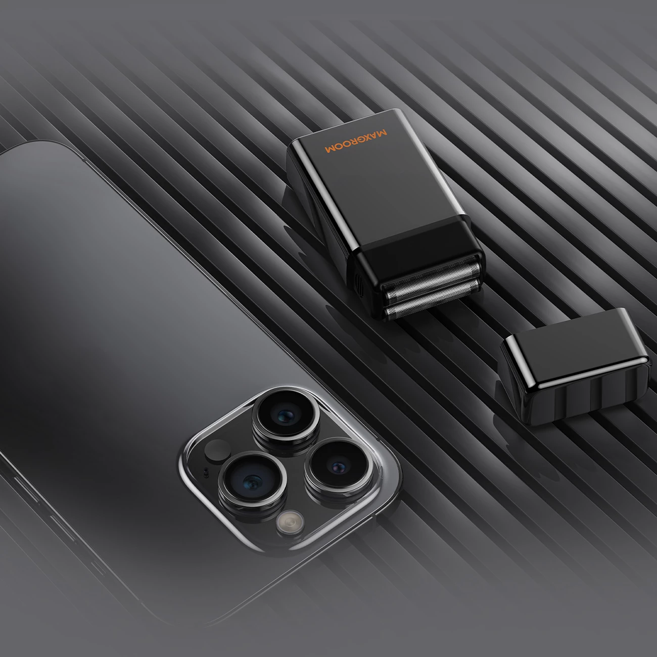 Makinë rroje elektrike 2-n-1 MAXGROOM M-5580, 7000RPM, USB-C, IPX6, 300mAh, e zezë