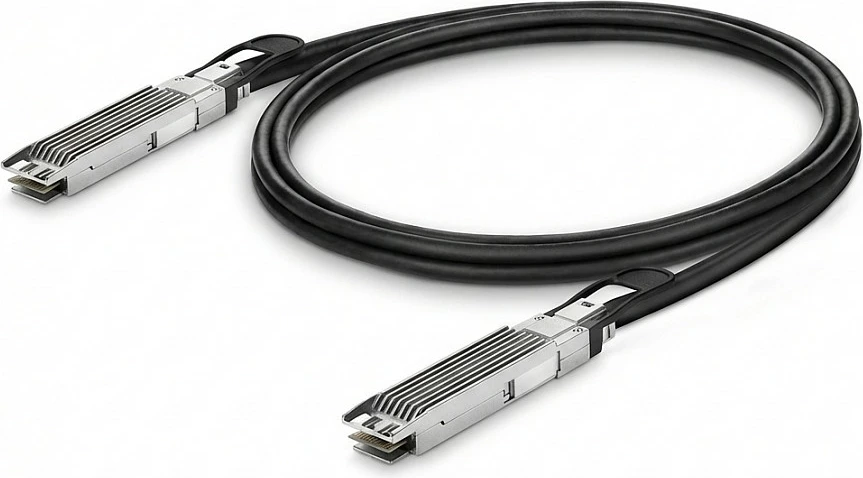 Kabëll AOC NVIDIA IB Twin Port HDR 4, i zi