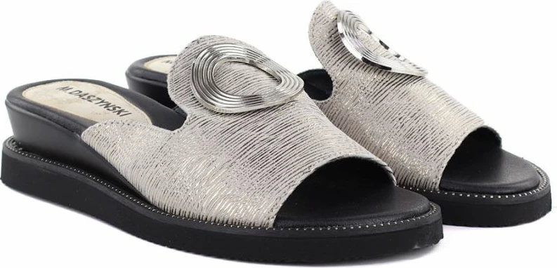 Flip-flopa për femra M.Daszyński MR2267-7, argjendta
