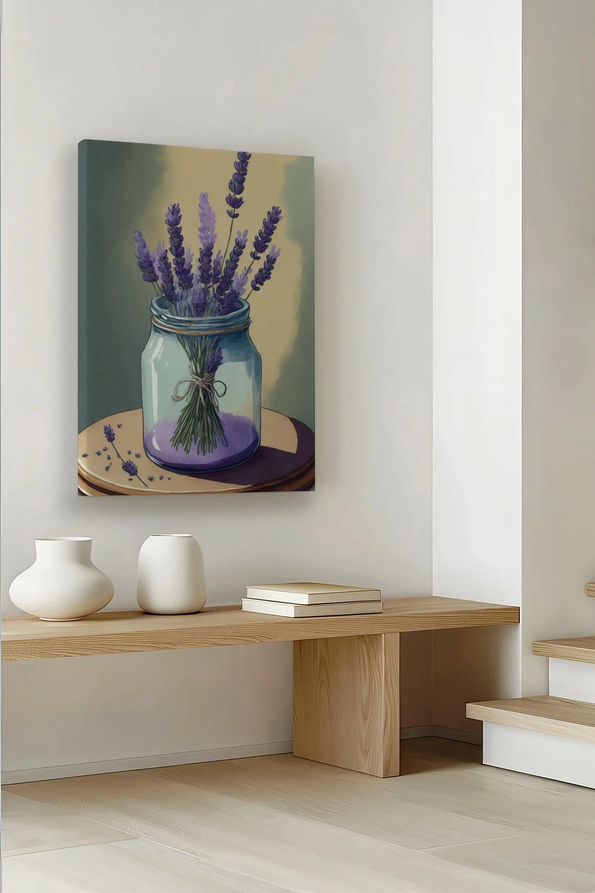 Pikturë dekorative në kanavacë, Wallity, Ersysb035, shumëngjyrëshe, 40x60cm
