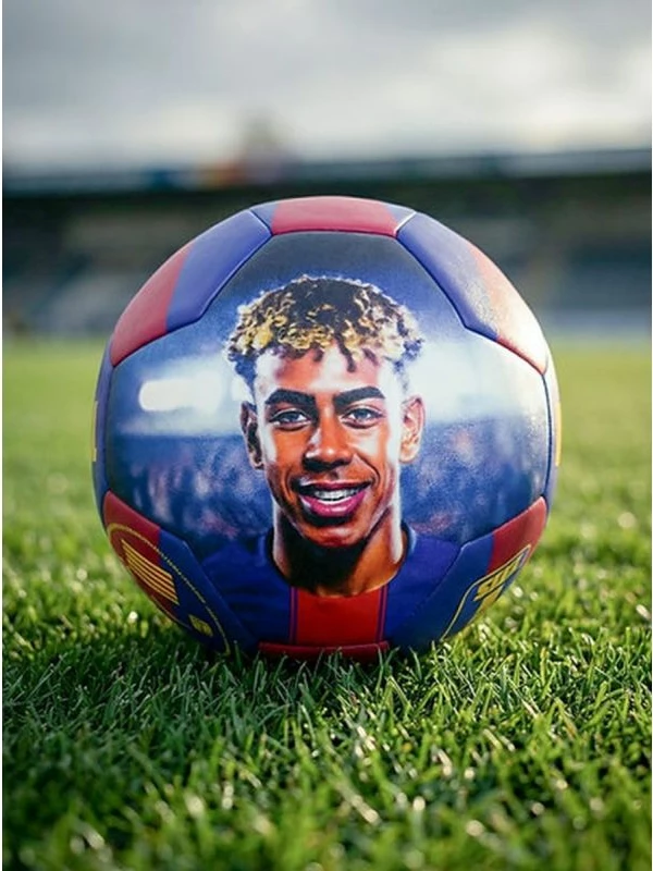 Top futbolli FC Barcelona Lamine Yamal BB1050, shumëngjyrësh [Ngjyra: Shumëngjyrësh]