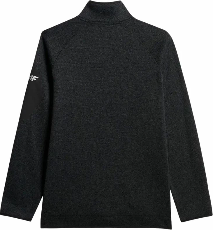 Jakne fleece për meshkuj 4F M443, e zezë melange