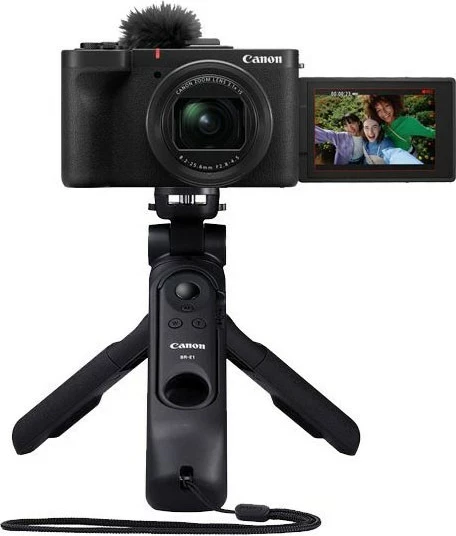 Kamerë kompakte Canon PowerShot V1 VLOGGING KIT, 4K, tripod, e zezë