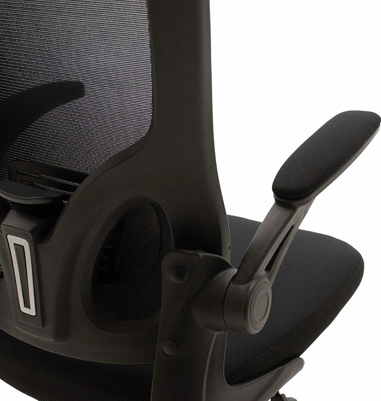 Karrige për zyre Ergoline, e zezë