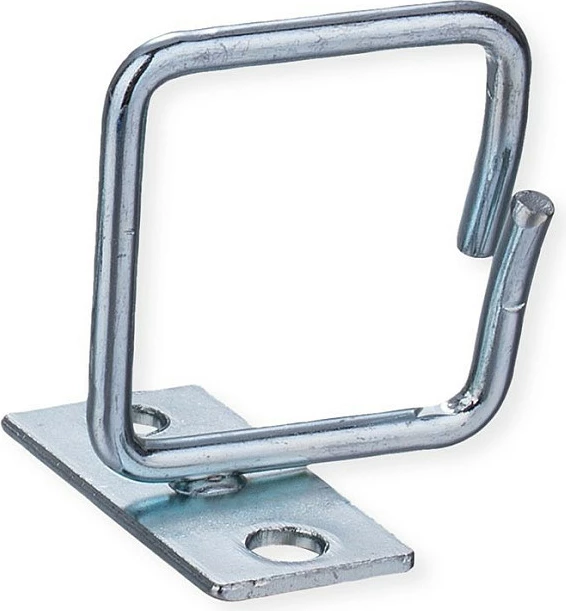 Kukë për kabllo ROLINE 26.30.0012, metal, për rack, argjendtë