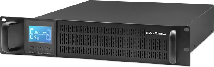 UPS rack Qoltec 53945, 1kVA, 800W, LCD, i zi