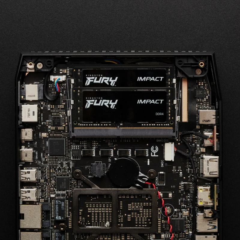 RAM Memorje, Kingston FURY Impact KF432S20IB/32, SO-DIMM DDR4 32GB 3200MT/s, e zezë