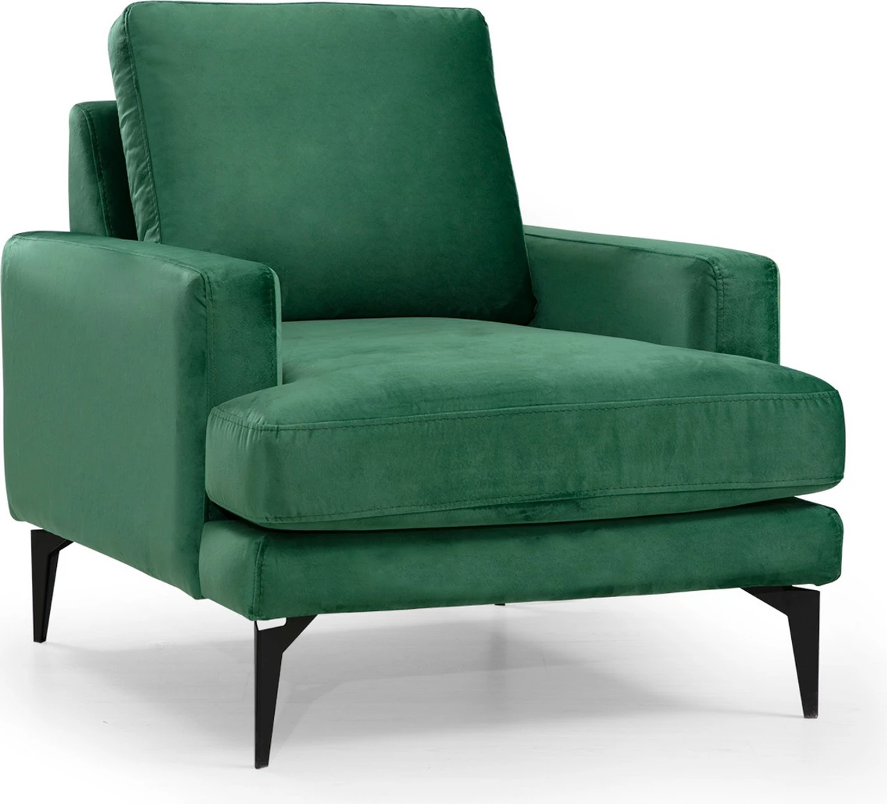 Karrige Wing Atelier del Sofa, Papira, ngjyrë jeshile mente
