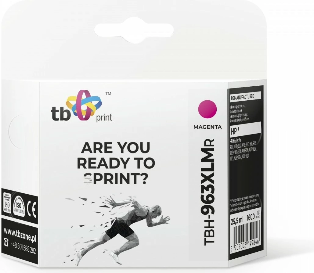 Toner TB Print TBH-963XLMR për HP OfficeJet Pro, Magenta