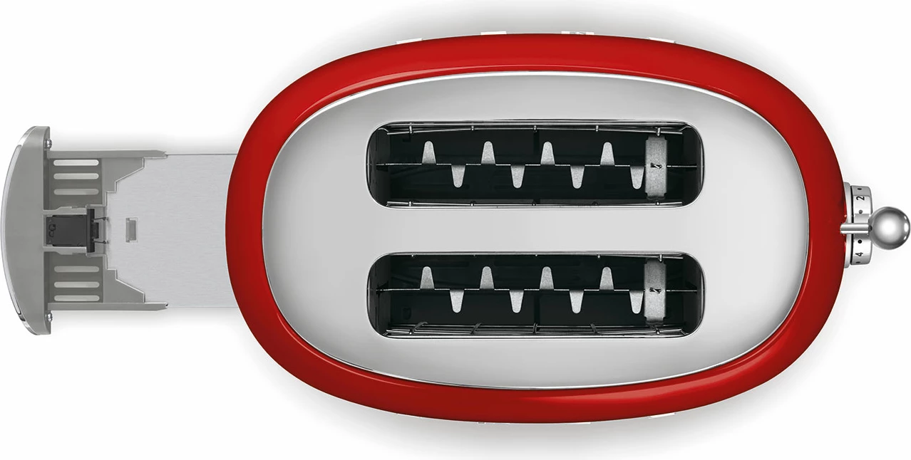 Thekëse buke SMEG TSF01RDEU, e kuqe