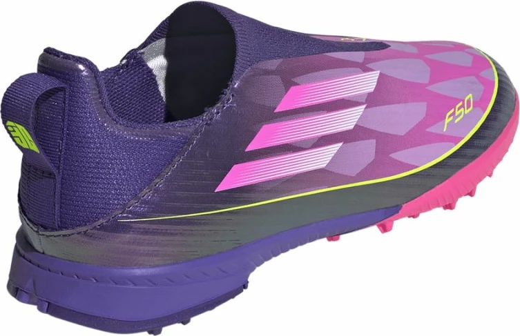 Atlete për fëmijë adidas F50 Lamine Yamal, vjollcë