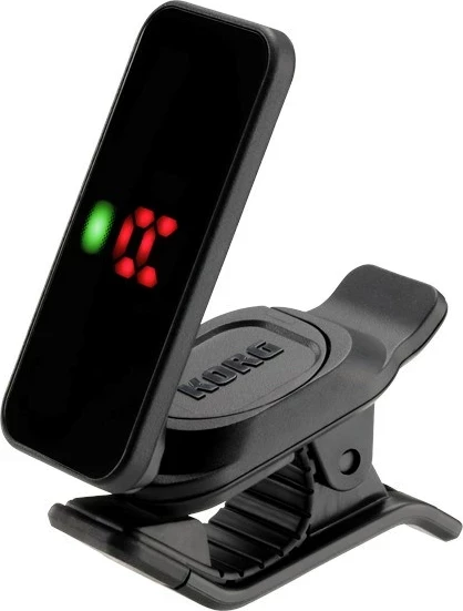 Tuner KORG Pitchclip 2 për kitarë/bas, i zi