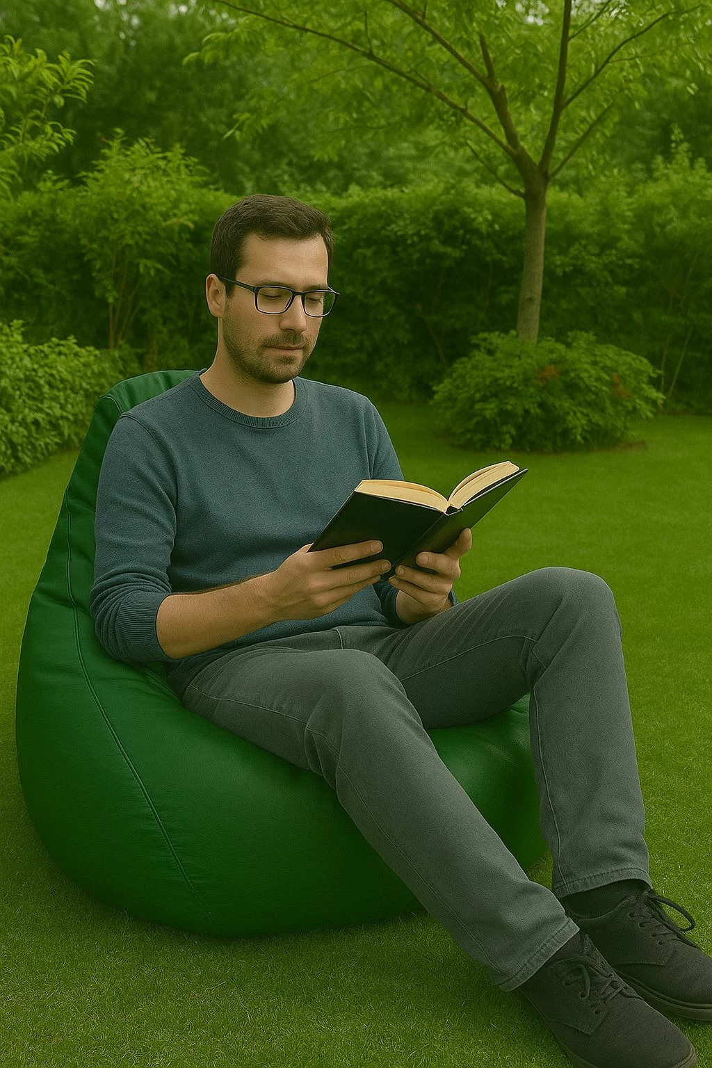 Armut i gjelbër prej lëkure artificiale, Atelier del Sofa