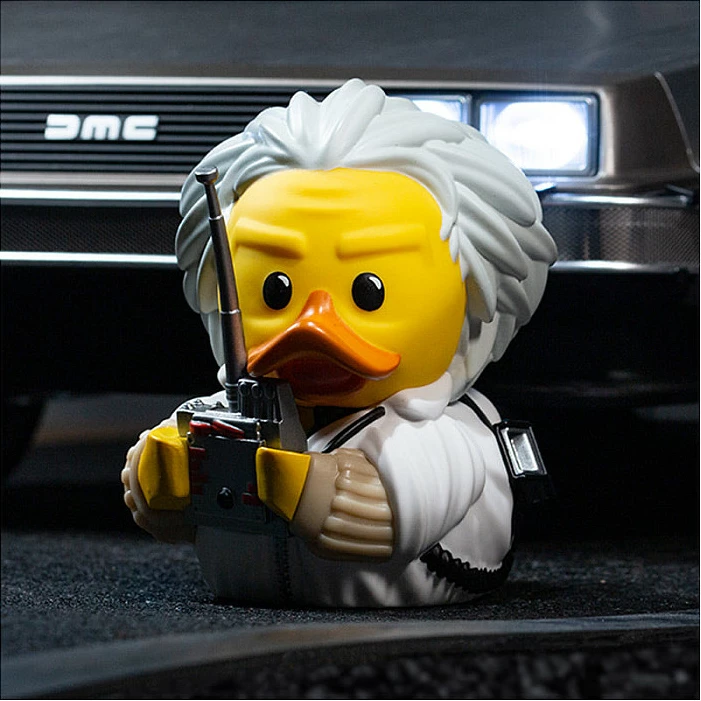 Figurinë koleksionuese TUBBZ Back to the Future Doc Brown (First Edition), 9 cm, PVC, multikolor