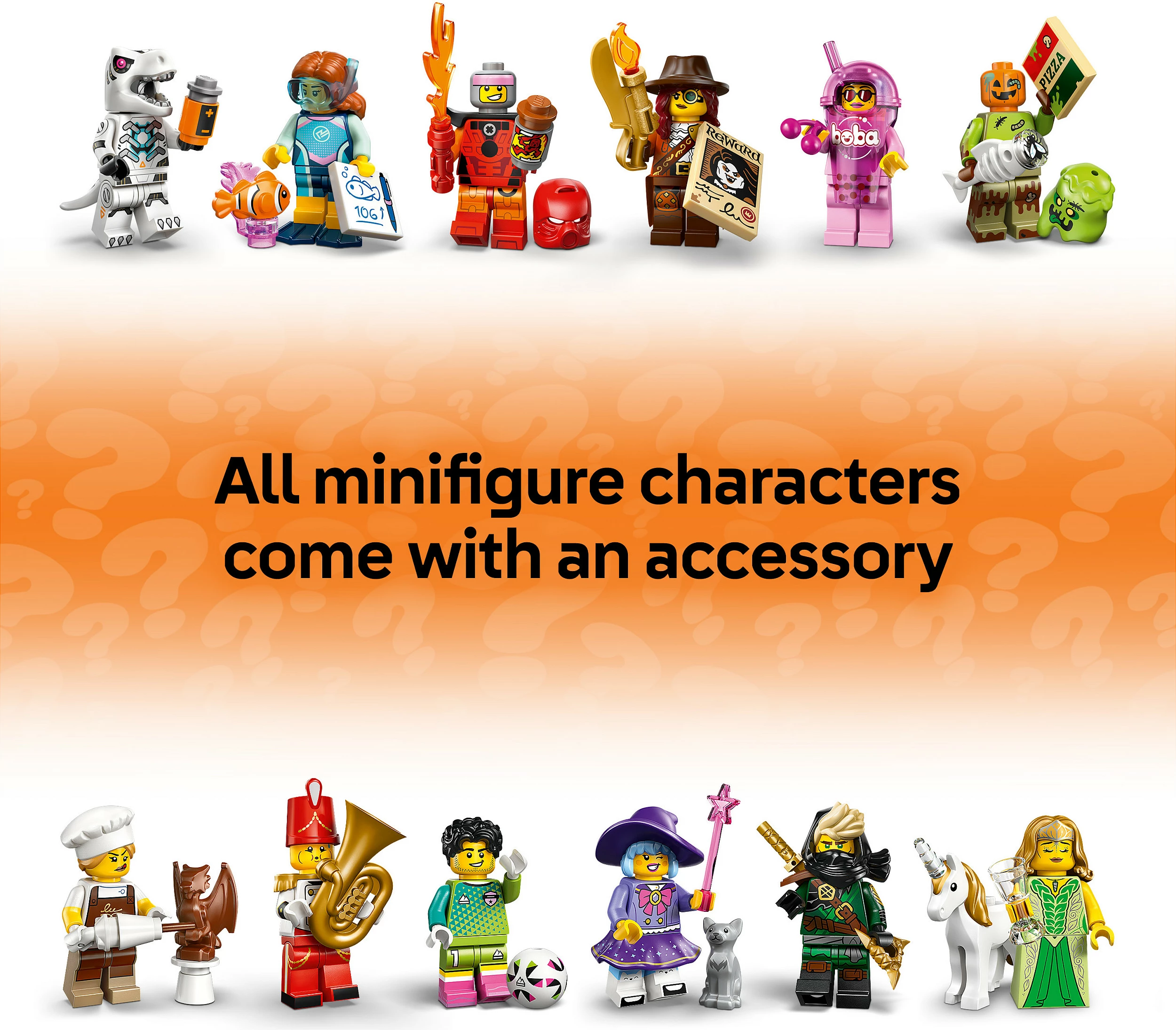 Set LEGO Minifigures 71052, Seria 29, 8 pjesë, multikolor