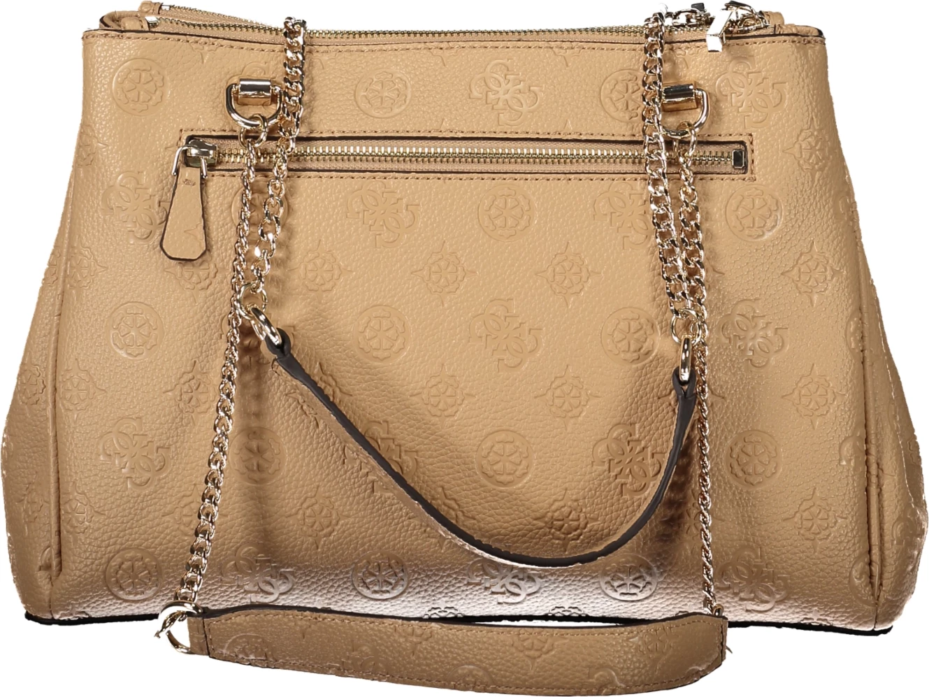 Çantë për femra GUESS JEANS CRESIDIA BAG, bezhë