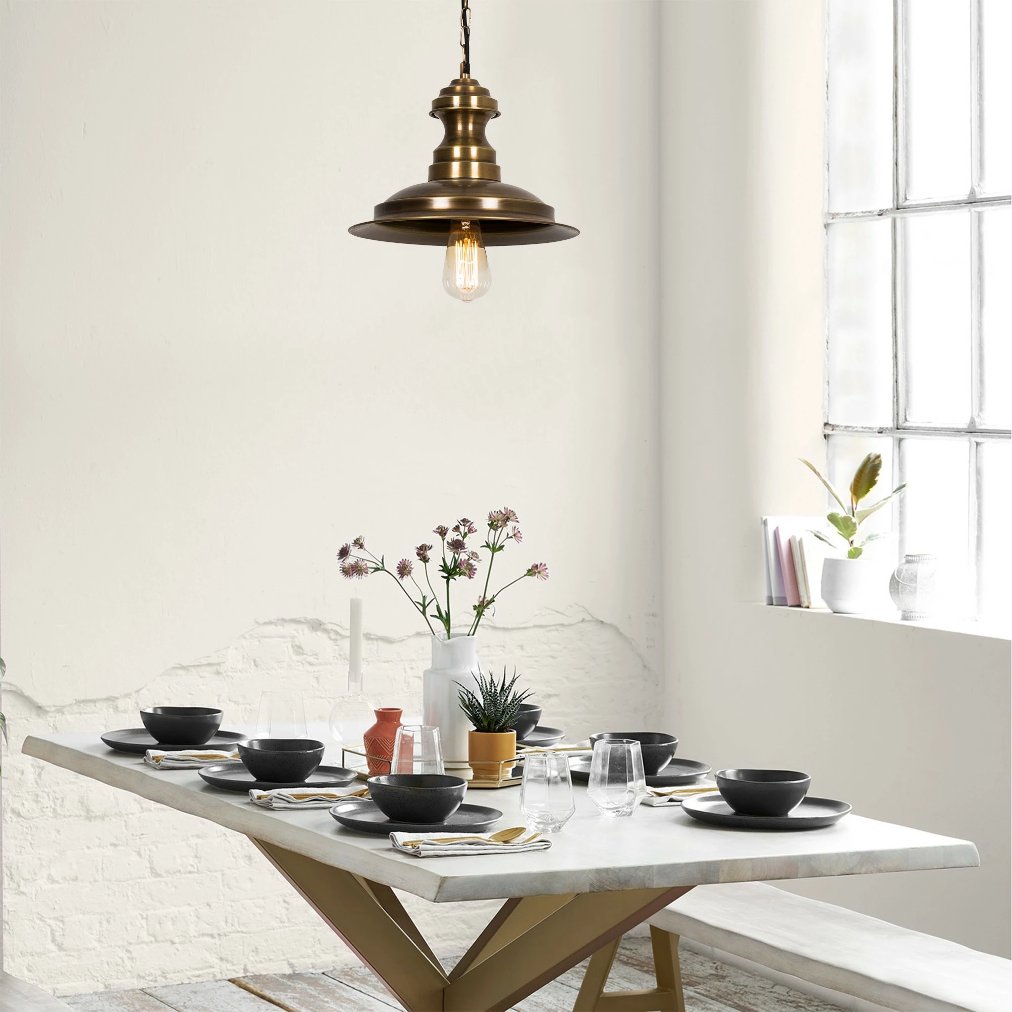 Llambë tavani vintage Opviq, Sivani - MR-638