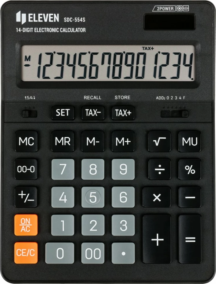Kalkulator zyre ELEVEN SDC-554S, 14 shifra, i zi